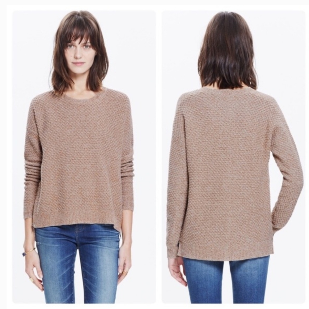 Madewell Landmark Texture Oatmeal Sweater
